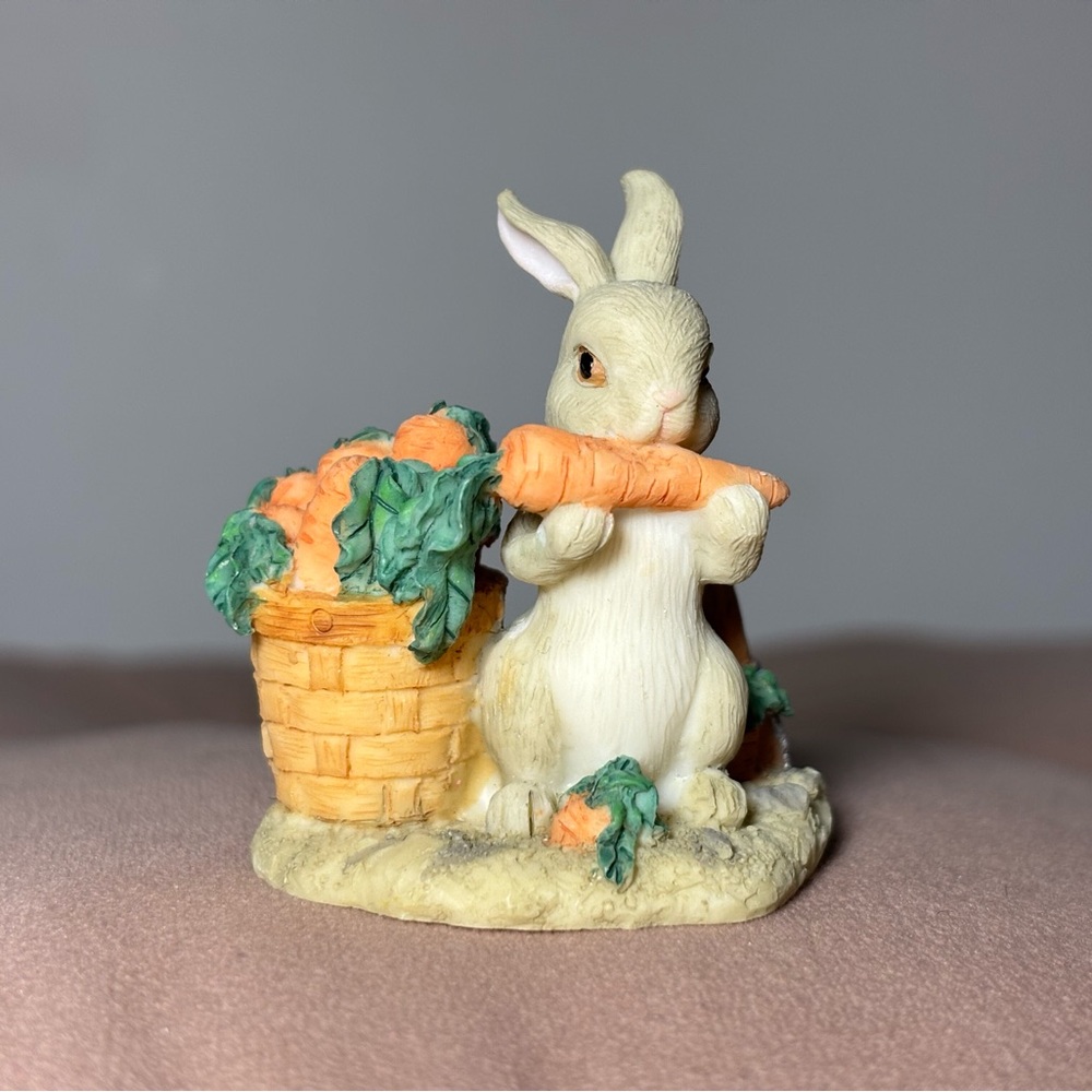 Vintage Figurine Russ Berrie "Nature's Wonder" Ceramic 1990s